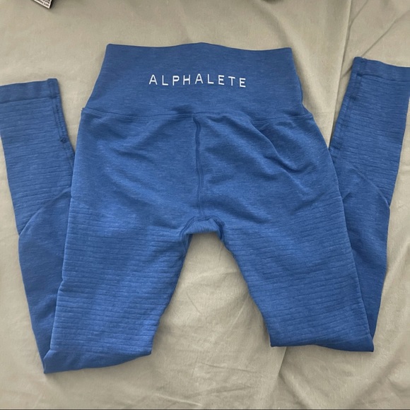 Alphalete Pants - Alphalete S EUC Palace Blue